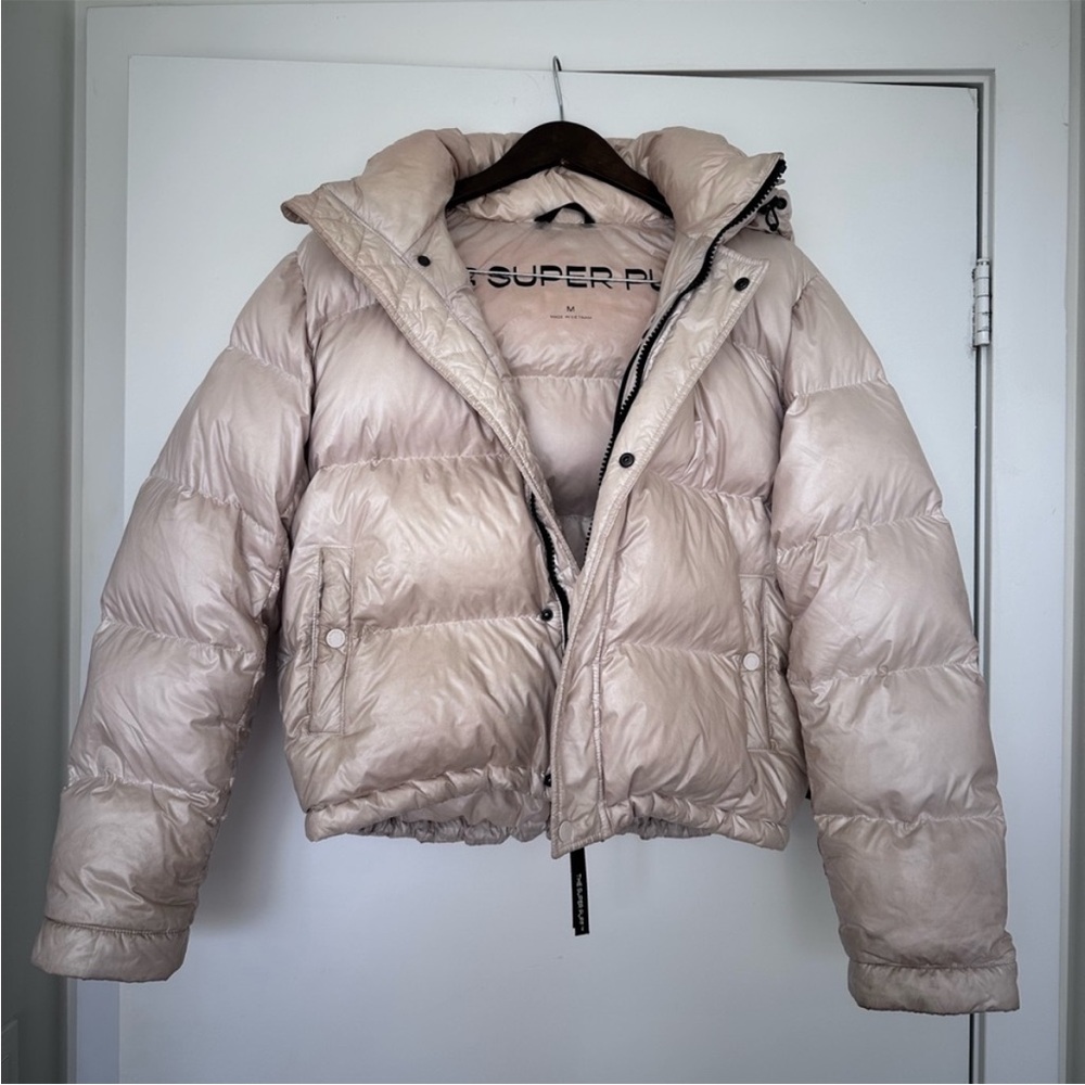 Super Puff Shorty (M) Off-white Cream Birch